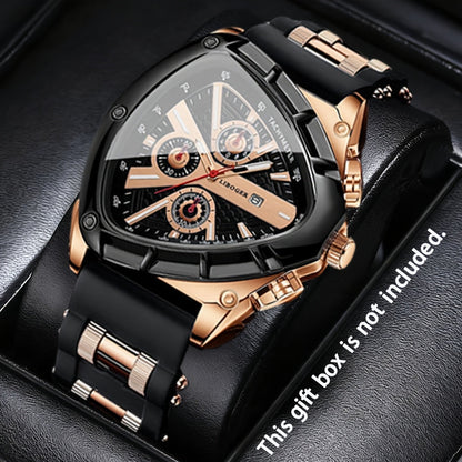 Men's Quartz Watch - 's Casual Fashion Date Calendar Display Analog Pointer Single or 2pcs Set - product detail view 62