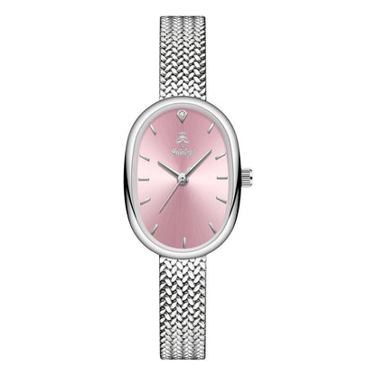 Women's Quartz Watch - 's Elegant Oval Dial Leaf Pattern Bracelet Strap with Gift Box, Stylish - product detail view 13
