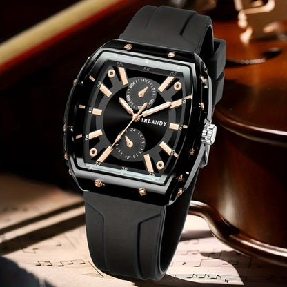 Men's Quartz Watch - 's Minimalist Casual Sports Fashion Wristwatch for , Multi-Color Analog - product detail view 2