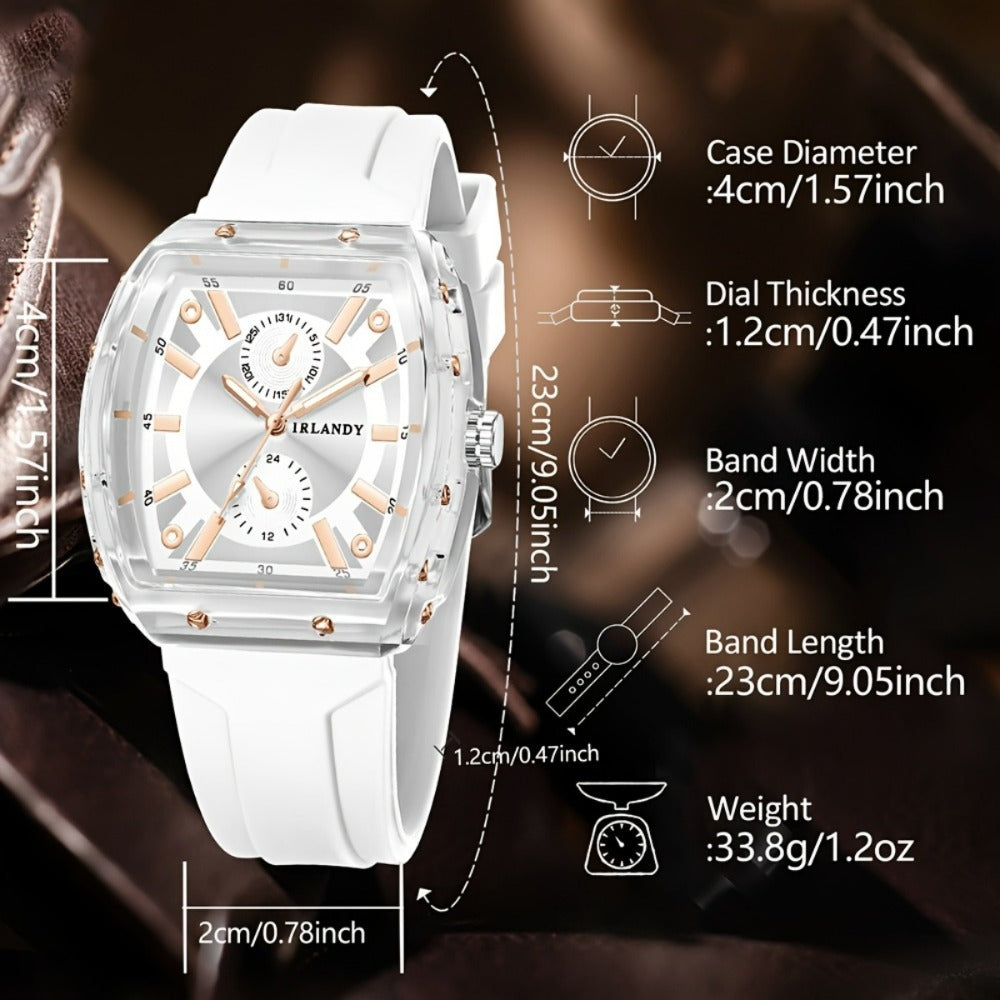 Men's Quartz Watch - 's Minimalist Casual Sports Fashion Wristwatch for , Multi-Color Analog - product detail view 3