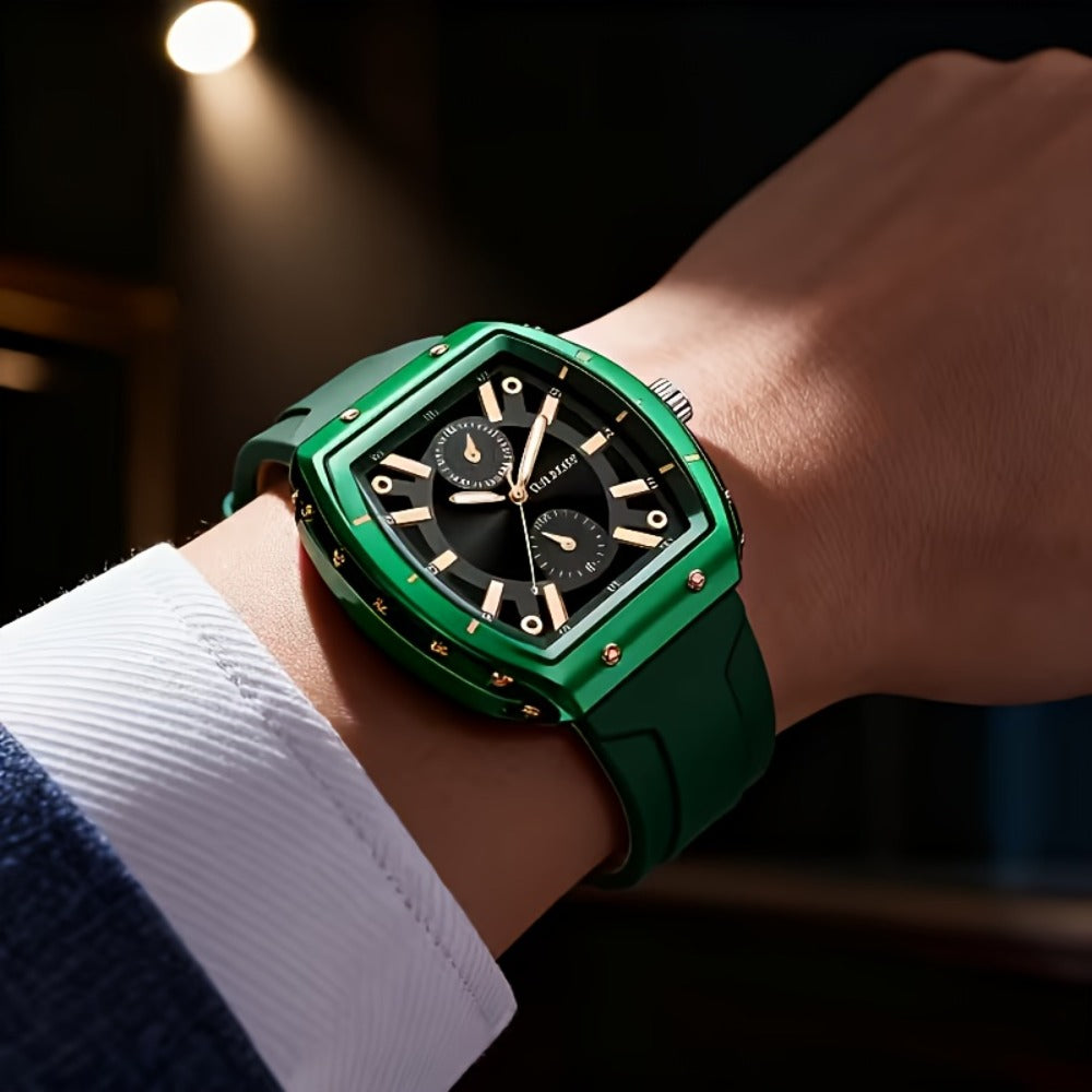 Men's Quartz Watch - 's Minimalist Casual Sports Fashion Wristwatch for , Multi-Color Analog - product detail view 8