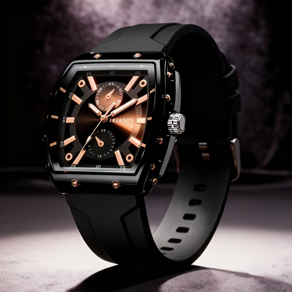 Men's Quartz Watch - 's Minimalist Casual Sports Fashion Wristwatch for , Multi-Color Analog - product detail view 9