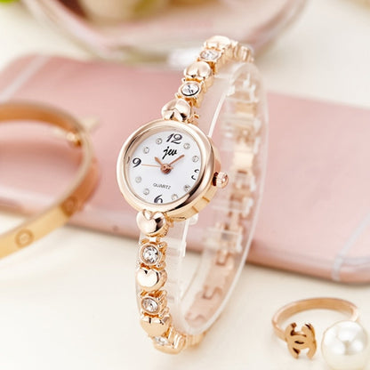 Women's Quartz Watch - 's Slim Bracelet Petite Dial Minimalist Ladies Wristwatch Alloy Case - product detail view 3