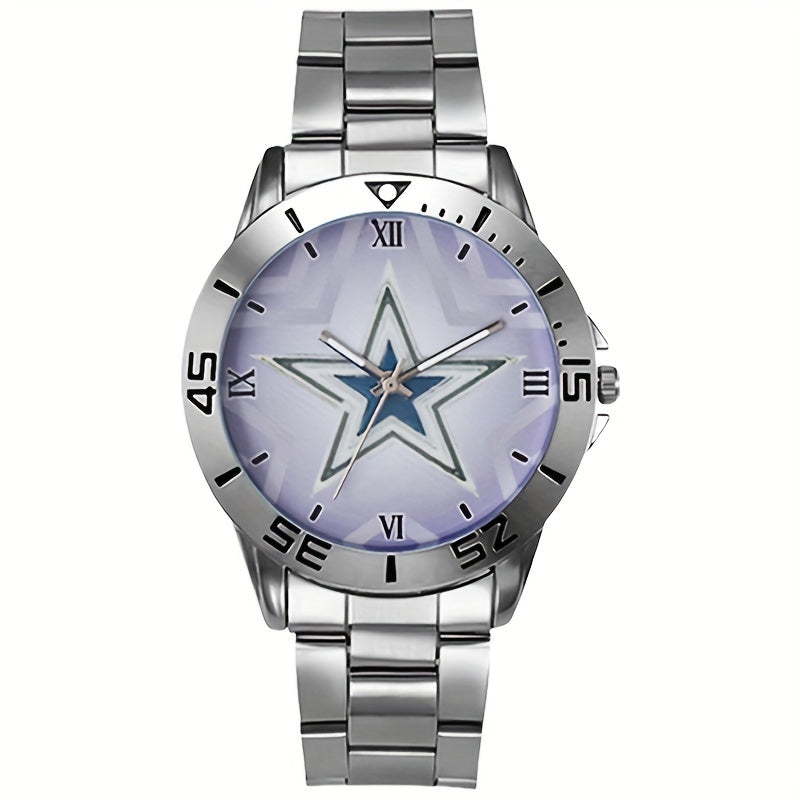 Men's Quartz Watch - 's Stainless Steel Classic Round Dial Analog Wristwatch for , Casual - product detail view 8
