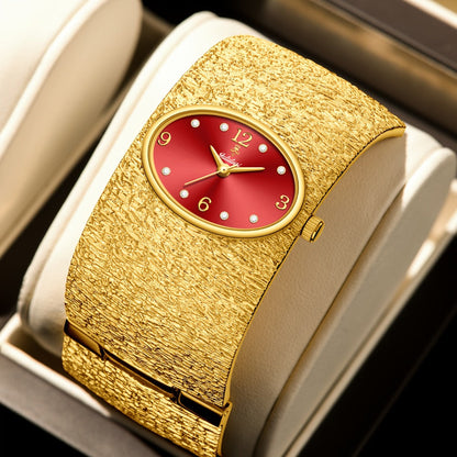 Women's Quartz Watch - 's Vintage Rhinestone Oval Dial Zinc Alloy Case Analog Wristwatch Elegant - main product view