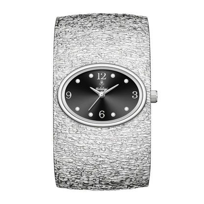 Women's Quartz Watch - 's Vintage Rhinestone Oval Dial Zinc Alloy Case Analog Wristwatch Elegant - product detail view 15