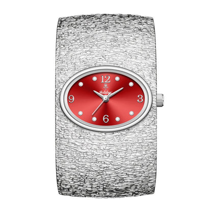 Women's Quartz Watch - 's Vintage Rhinestone Oval Dial Zinc Alloy Case Analog Wristwatch Elegant - product detail view 17