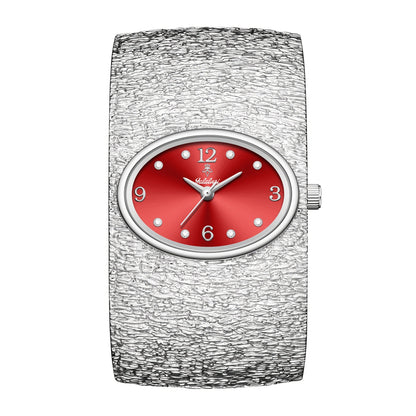Women's Quartz Watch - 's Vintage Rhinestone Oval Dial Zinc Alloy Case Analog Wristwatch Elegant - product detail view 26
