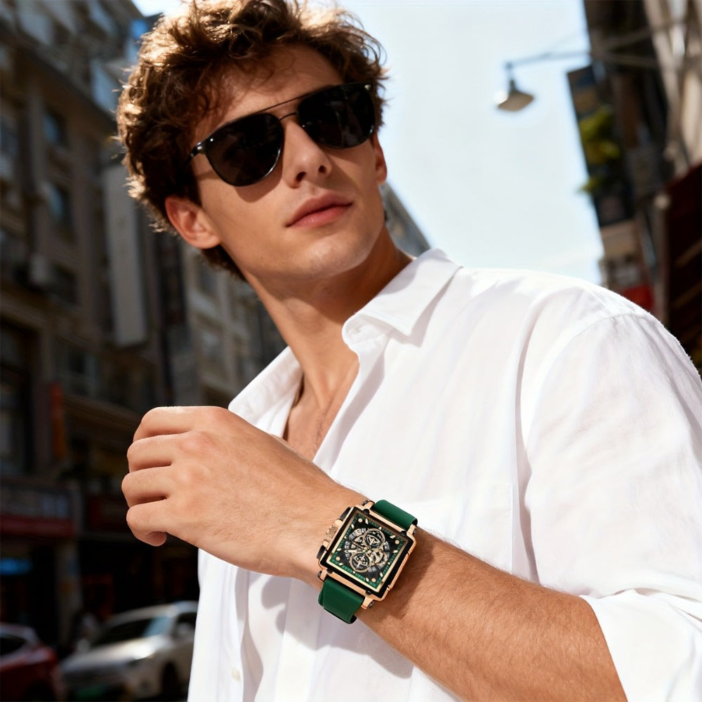Men's Quartz Watch - SKMEI Chronograph Date Display Luminous Hands 3ATM Waterproof Casual - product detail view 13