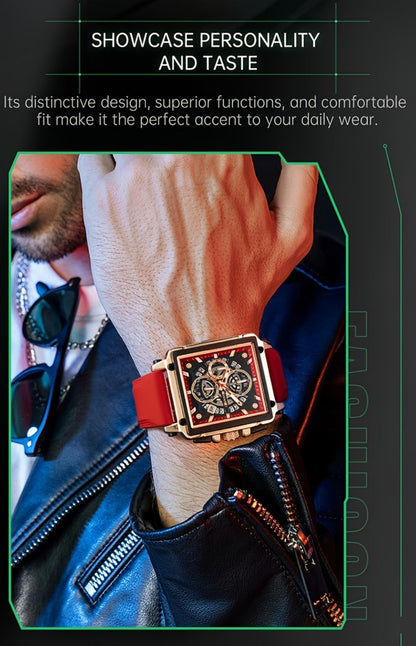 Men's Quartz Watch - SKMEI Chronograph Date Display Luminous Hands 3ATM Waterproof Casual - product detail view 16