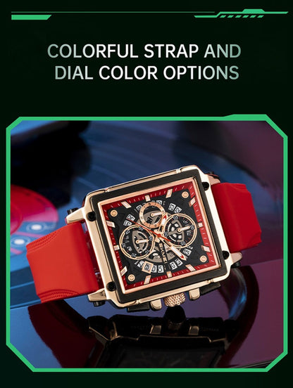 Men's Quartz Watch - SKMEI Chronograph Date Display Luminous Hands 3ATM Waterproof Casual - product detail view 17