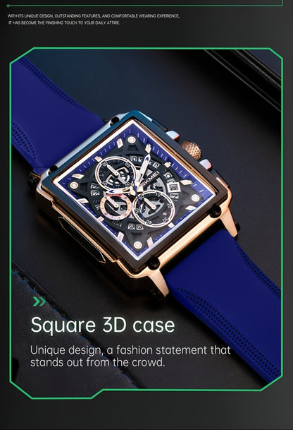 Men's Quartz Watch - SKMEI Chronograph Date Display Luminous Hands 3ATM Waterproof Casual - product detail view 23