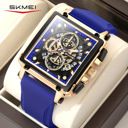 Men's Quartz Watch - SKMEI Chronograph Date Display Luminous Hands 3ATM Waterproof Casual - product detail view 27