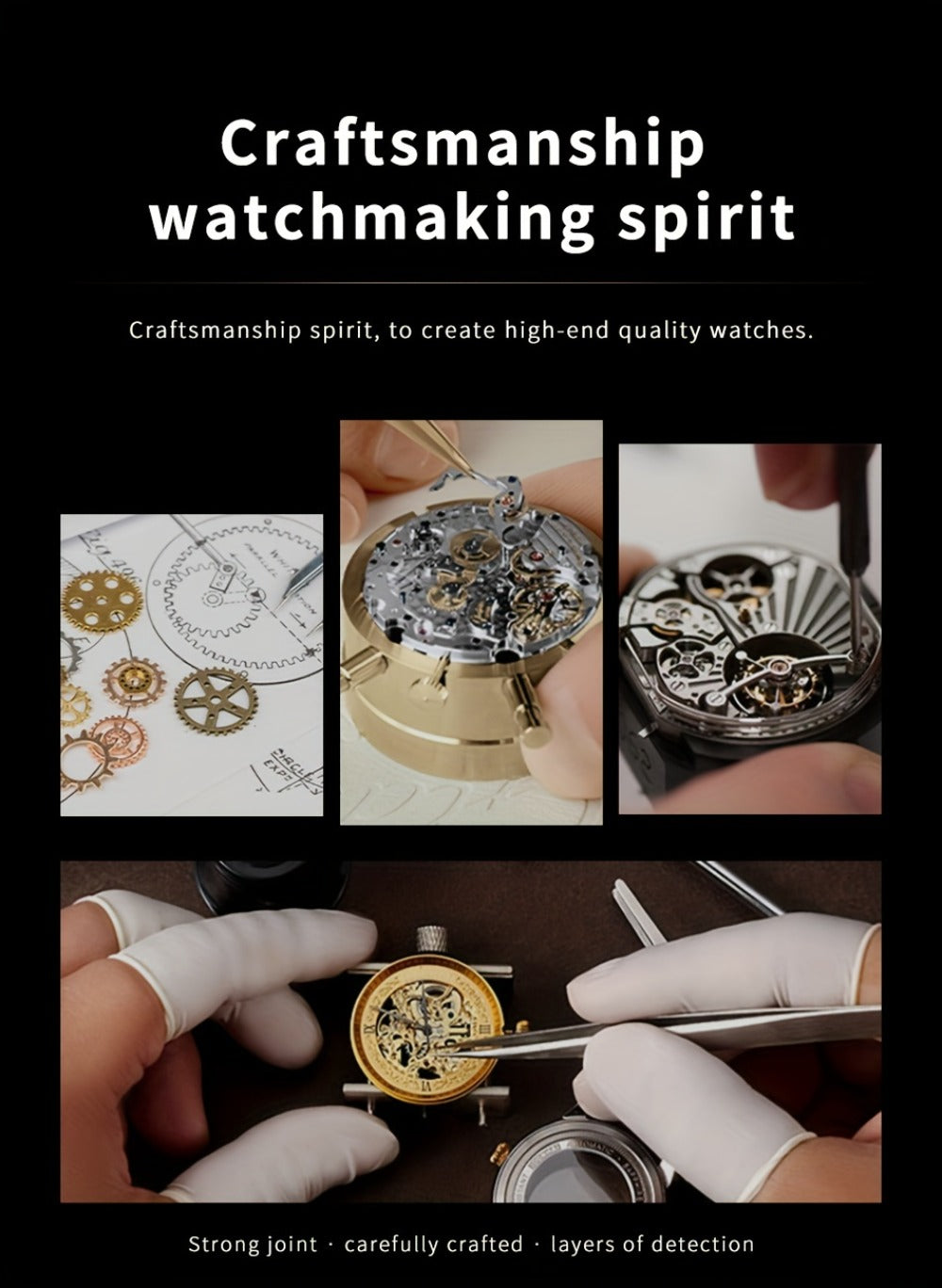 Men's Quartz Watch - Sport Waterproof Chronograph for Luminous Calendar Wristwatch, Casual - product detail view 15