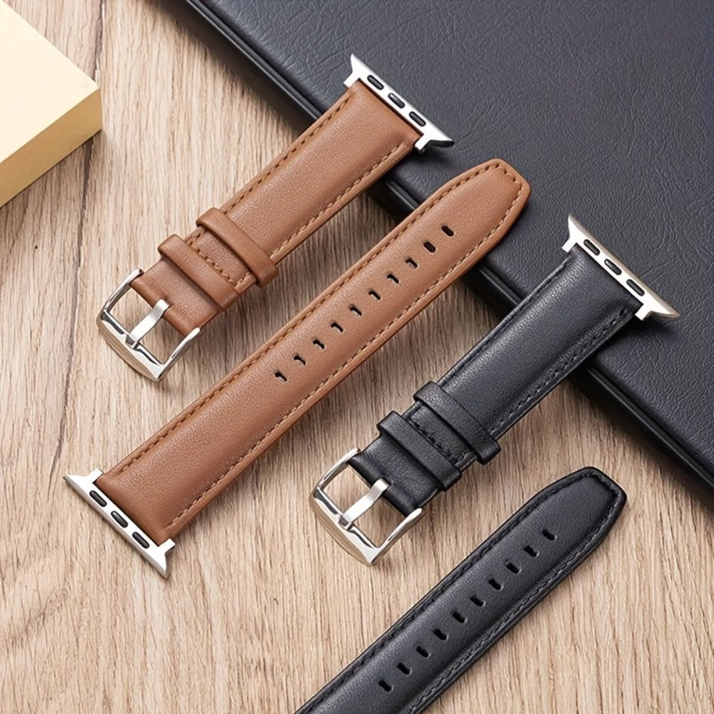 Men's Watch - Apple Band Leather Calfskin | Compatible with Series Ultra - product detail view 4