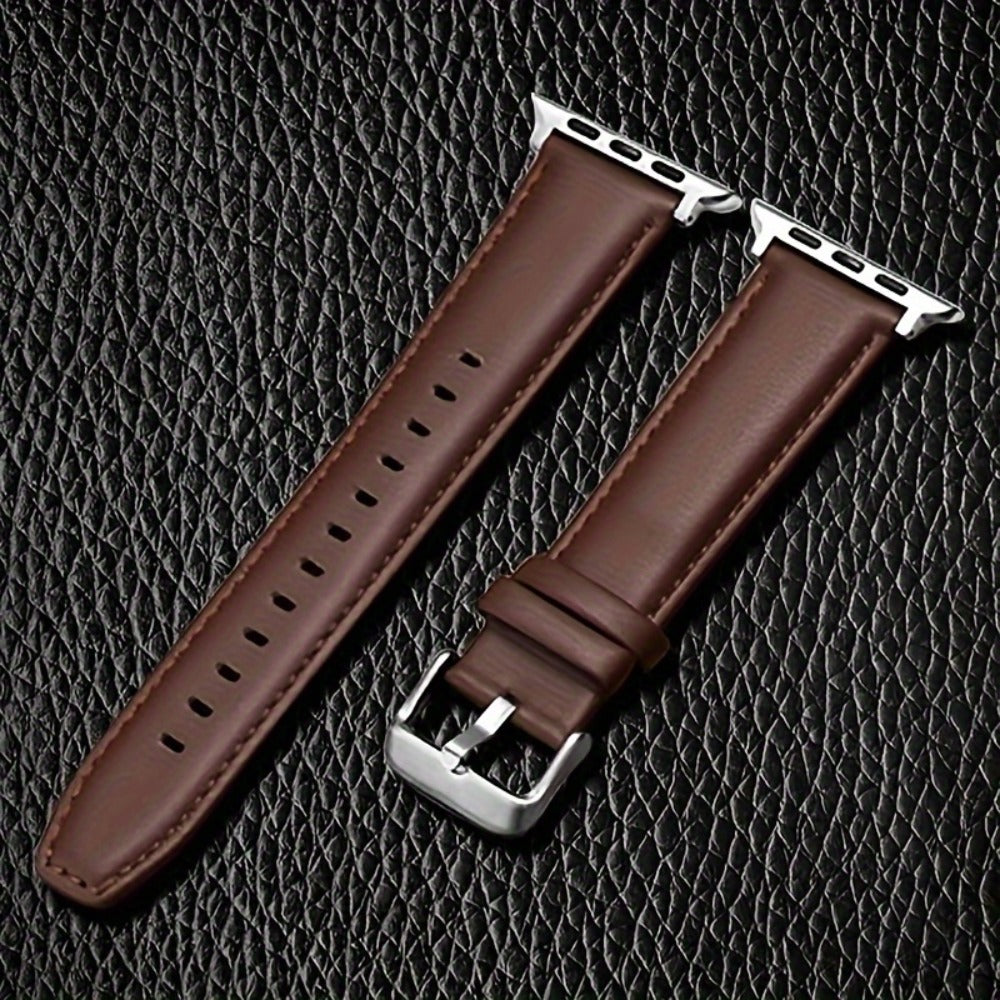 Men's Watch - Apple Band Leather Calfskin | Compatible with Series Ultra - product detail view 9