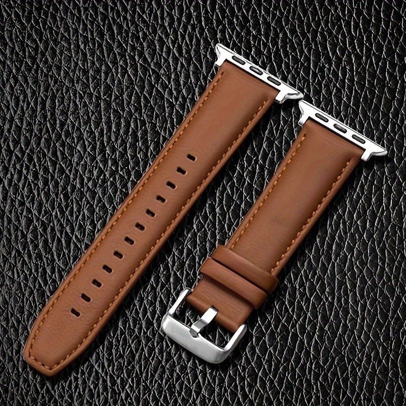 Men's Watch - Apple Band Leather Calfskin | Compatible with Series Ultra - product detail view 11