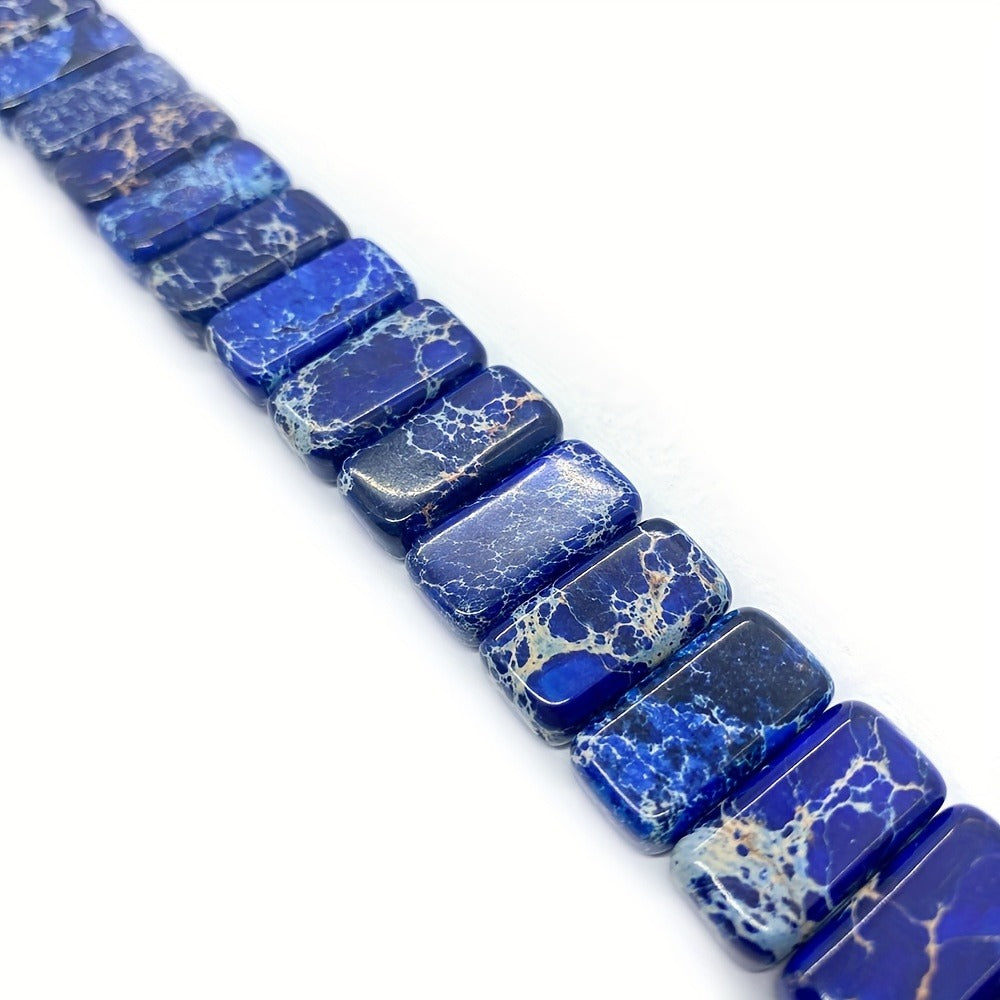 Women's Watch - Apple Band Natural Stone Boho Beaded Bracelet for Handmade Elastic Rope - product detail view 3