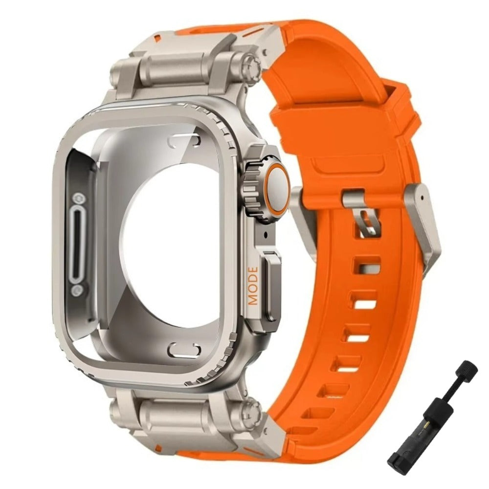 Men's Watch - Apple Band Stainless Steel Mesh Strap Compatible with Series 11 10 9 8 7 6 - product detail view 9