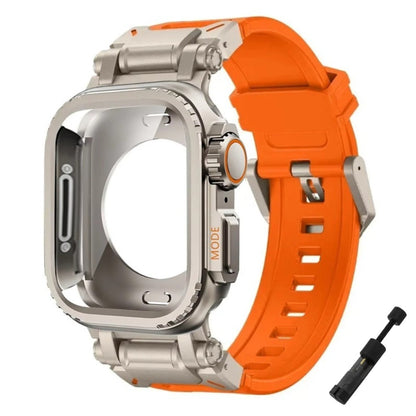 Men's Watch - Apple Band Stainless Steel Mesh Strap Compatible with Series 11 10 9 8 7 6 - product detail view 9