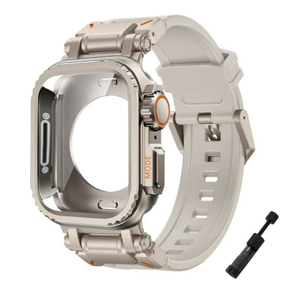 Men's Watch - Apple Band Stainless Steel Mesh Strap Compatible with Series 11 10 9 8 7 6 - product detail view 11