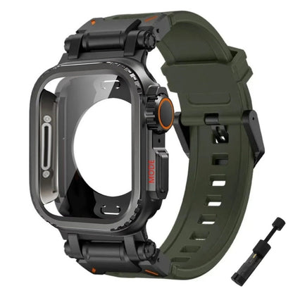Men's Watch - Apple Band Stainless Steel Mesh Strap Compatible with Series 11 10 9 8 7 6 - product detail view 16