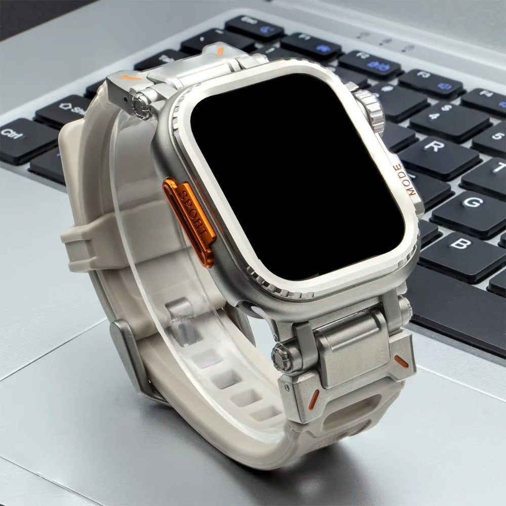 Men's Watch - Apple Band Stainless Steel Mesh Strap Compatible with Series 11 10 9 8 7 6 - product detail view 20