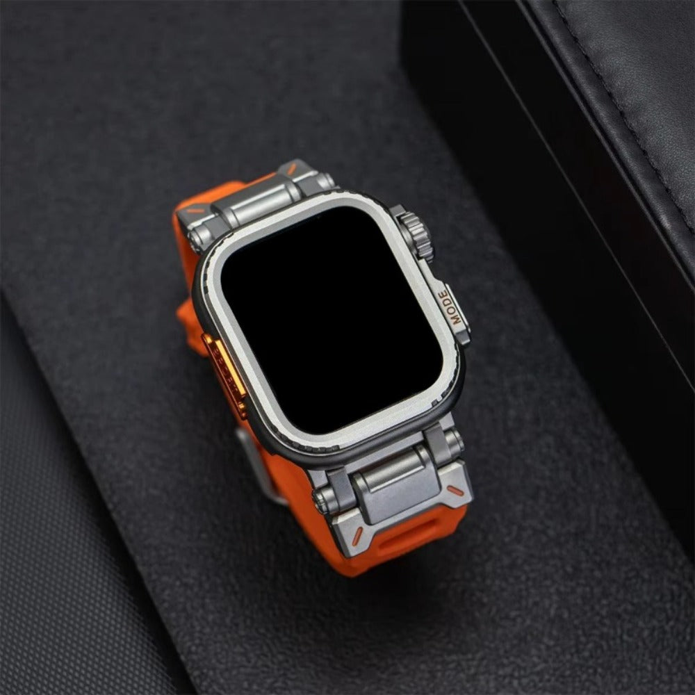 Men's Watch - Apple Band Stainless Steel Mesh Strap Compatible with Series 11 10 9 8 7 6 - product detail view 21