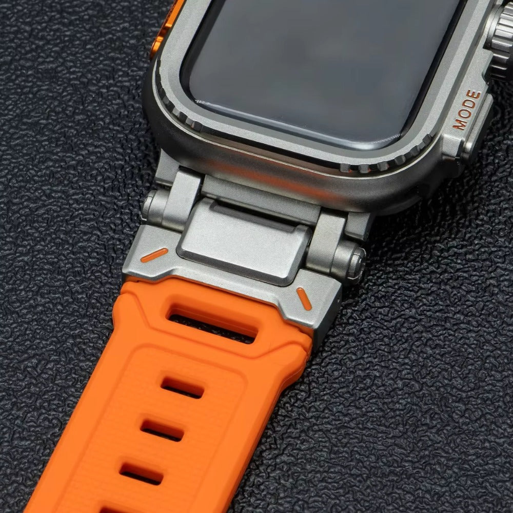 Men's Watch - Apple Band Stainless Steel Mesh Strap Compatible with Series 11 10 9 8 7 6 - product detail view 23