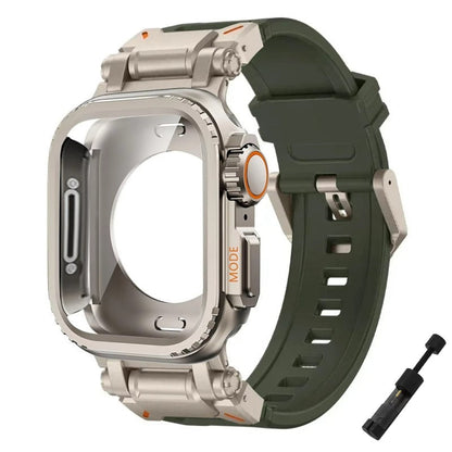Men's Watch - Apple Band Stainless Steel Mesh Strap Compatible with Series 11 10 9 8 7 6 - product detail view 29