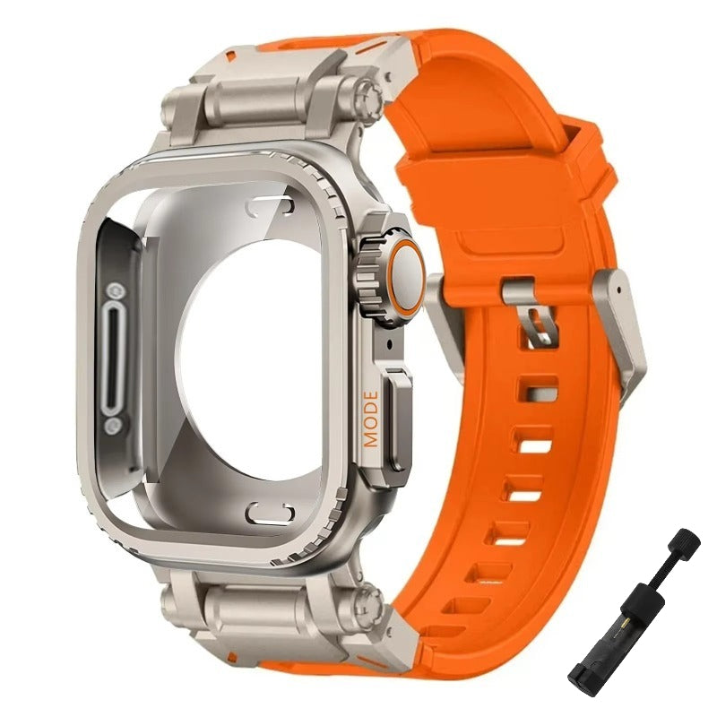 Men's Watch - Apple Band Stainless Steel Mesh Strap Compatible with Series 11 10 9 8 7 6 - product detail view 30
