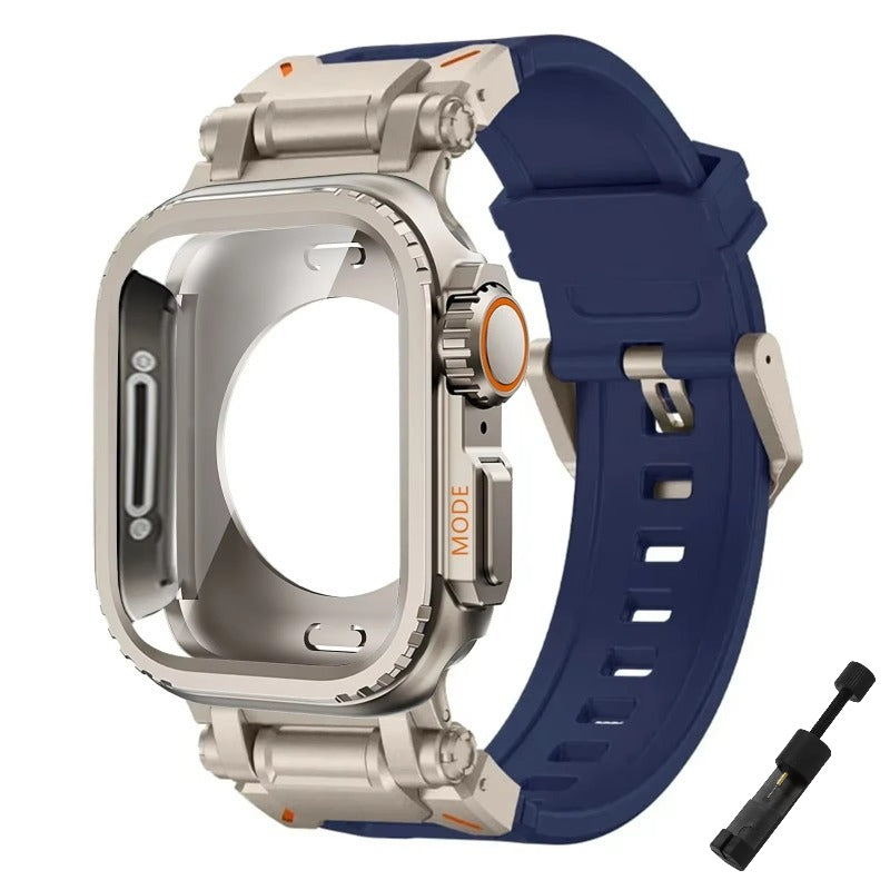 Men's Watch - Apple Band Stainless Steel Mesh Strap Compatible with Series 11 10 9 8 7 6 - product detail view 32