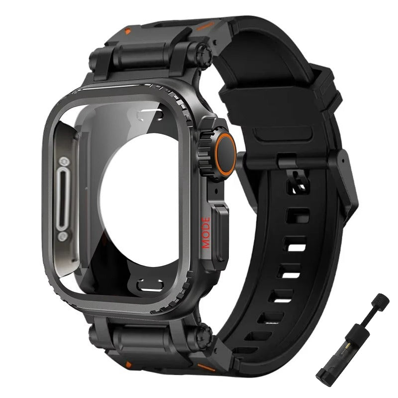 Men's Watch - Apple Band Stainless Steel Mesh Strap Compatible with Series 11 10 9 8 7 6 - product detail view 34