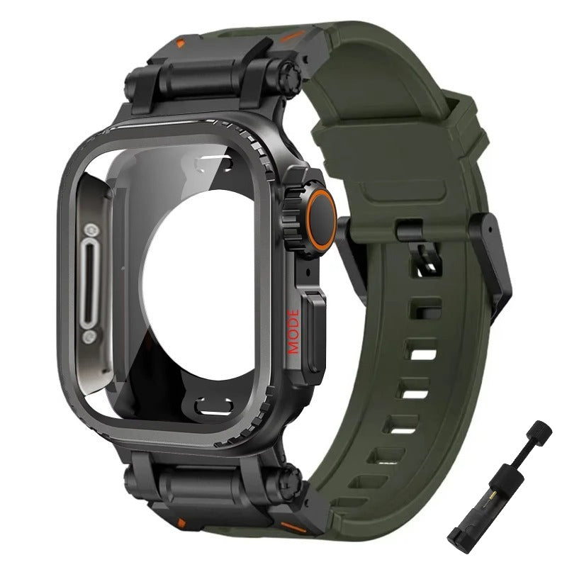 Men's Watch - Apple Band Stainless Steel Mesh Strap Compatible with Series 11 10 9 8 7 6 - product detail view 35