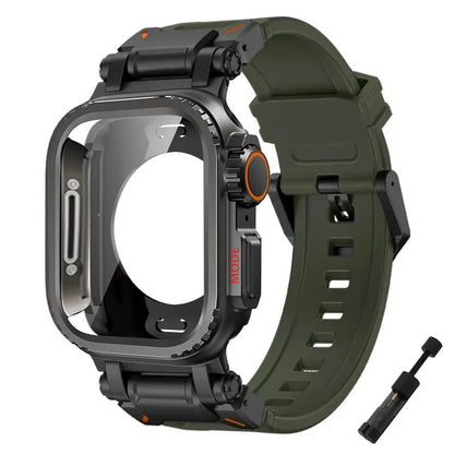 Men's Watch - Apple Band Stainless Steel Mesh Strap Compatible with Series 11 10 9 8 7 6 - product detail view 35