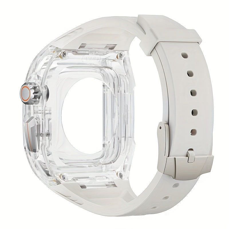 Men's Watch - Apple Band Transparent Case Set Clear Polycarbonate Modification Kit with - product detail view 16