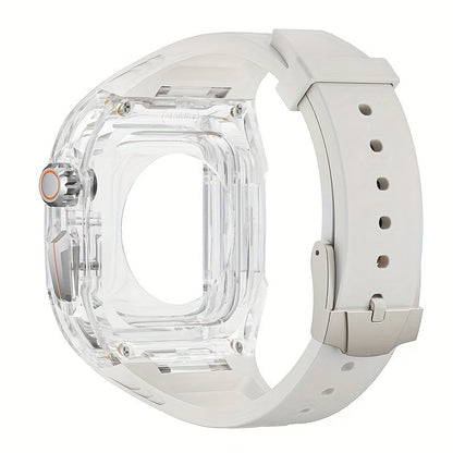 Men's Watch - Apple Band Transparent Case Set Clear Polycarbonate Modification Kit with - product detail view 16