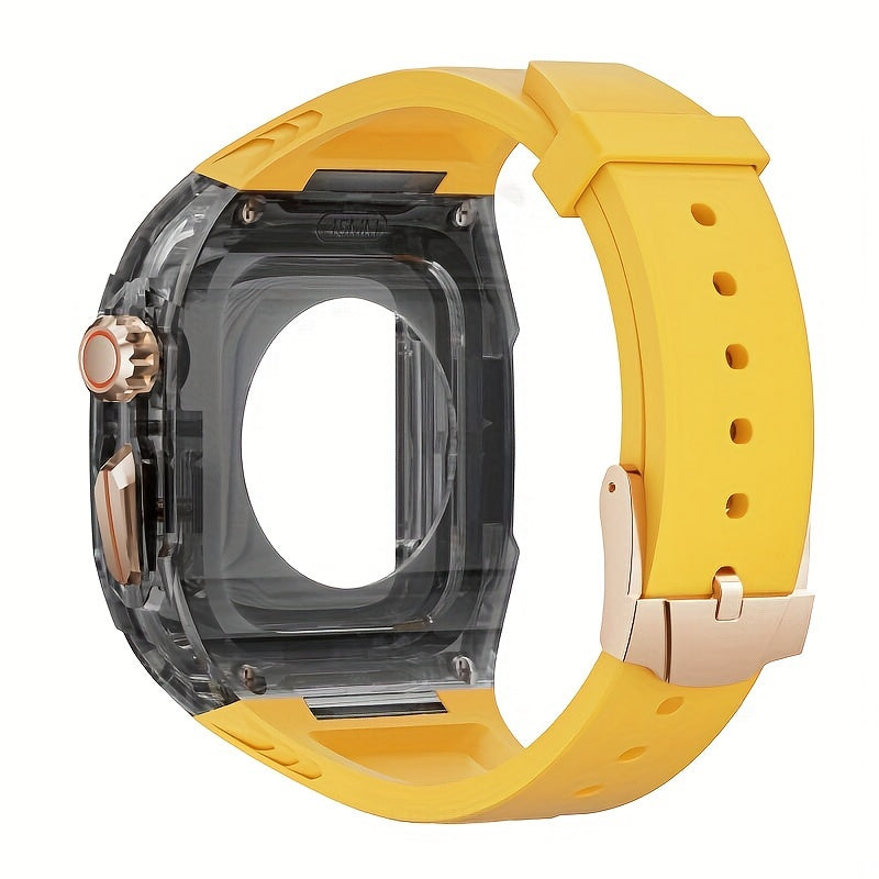 Men's Watch - Apple Band Transparent Case Set Clear Polycarbonate Modification Kit with - product detail view 17