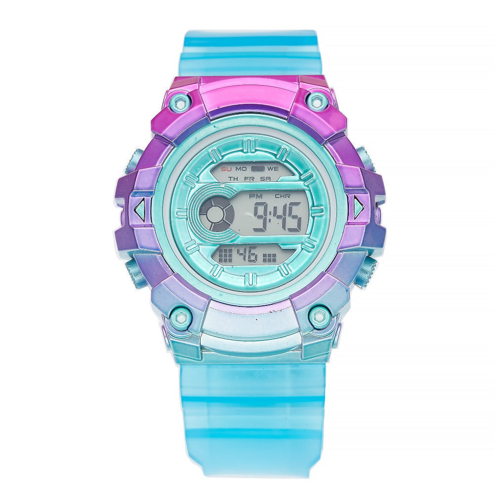 Men's Watch - Gradient Color for Women Sports Electronic Wristwatch Fashion Trend - product detail view 3