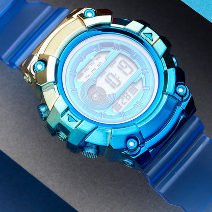 Men's Watch - Gradient Color for Women Sports Electronic Wristwatch Fashion Trend - product detail view 4