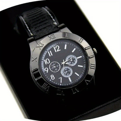 Men's Watch - Lighter for Lingkun Casual Wristwatch with Windproof Smoke Lighter - product detail view 4
