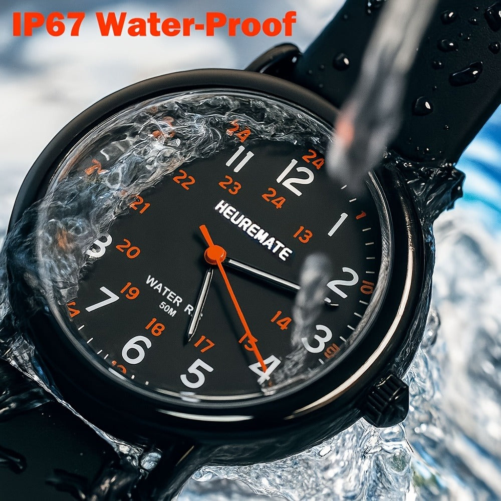 Men's Watch - Nurse Waterproof Luminous Easy-Read Dial 24-Hour Second Hand Colorful - main product view