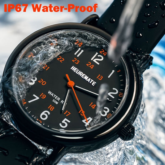 Men's Watch - Nurse Waterproof Luminous Easy-Read Dial 24-Hour Second Hand Colorful - main product view