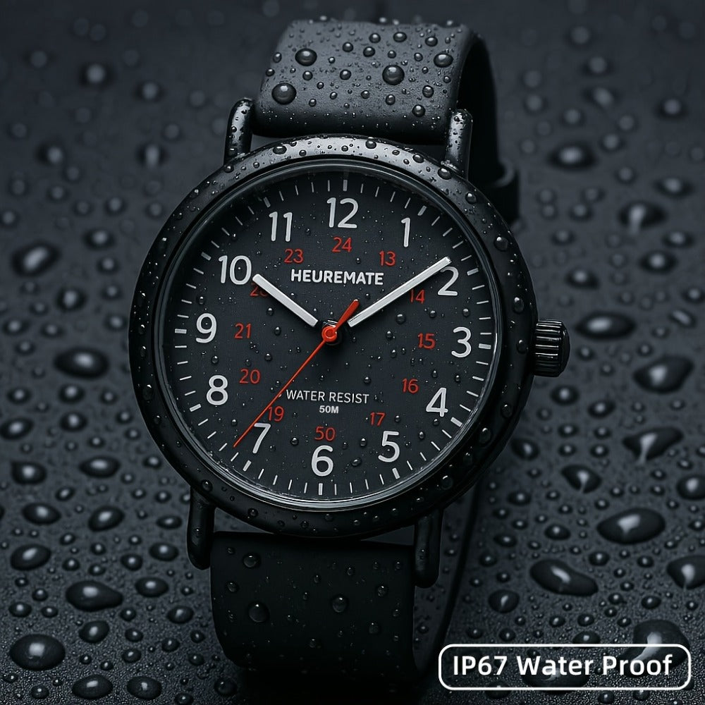 Men's Watch - Nurse Waterproof Luminous Easy-Read Dial 24-Hour Second Hand Colorful - product detail view 2