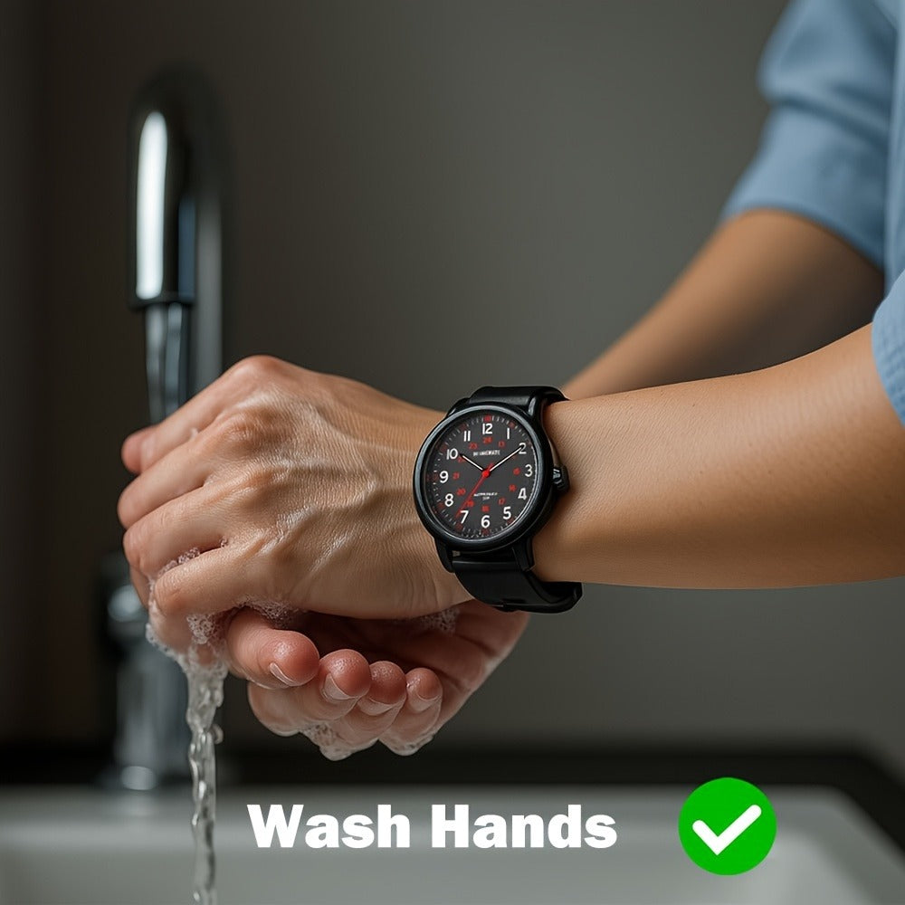 Men's Watch - Nurse Waterproof Luminous Easy-Read Dial 24-Hour Second Hand Colorful - product detail view 4