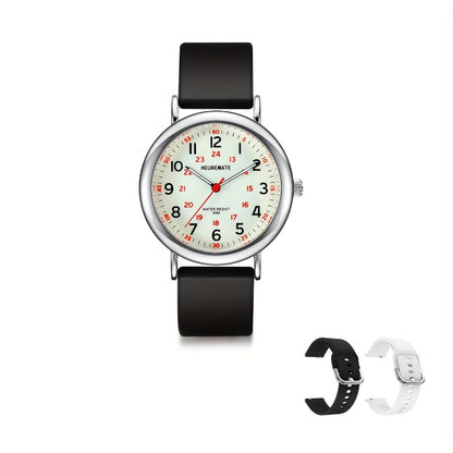 Men's Watch - Nurse Waterproof Luminous Easy-Read Dial 24-Hour Second Hand Colorful - product detail view 5