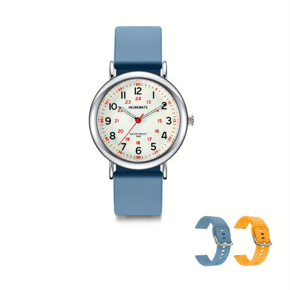 Men's Watch - Nurse Waterproof Luminous Easy-Read Dial 24-Hour Second Hand Colorful - product detail view 7