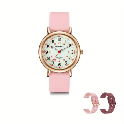 Men's Watch - Nurse Waterproof Luminous Easy-Read Dial 24-Hour Second Hand Colorful - product detail view 9
