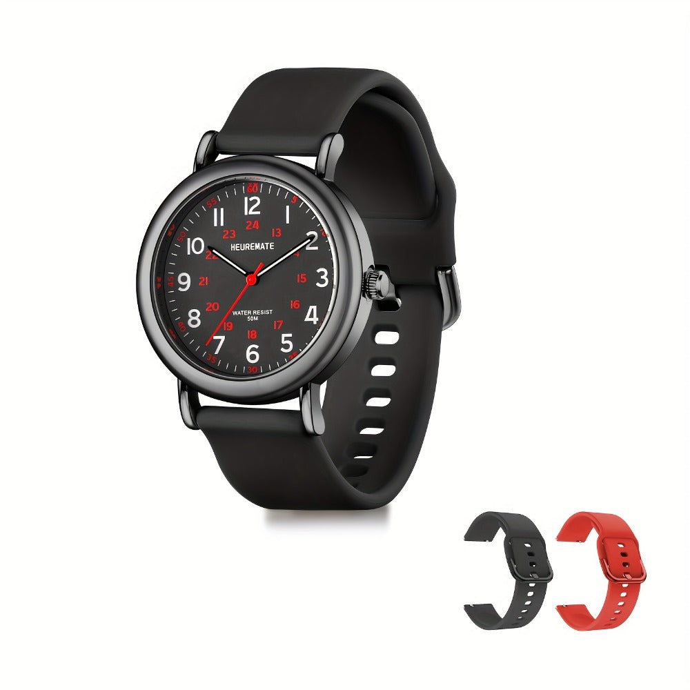 Men's Watch - Nurse Waterproof Luminous Easy-Read Dial 24-Hour Second Hand Colorful - product detail view 18