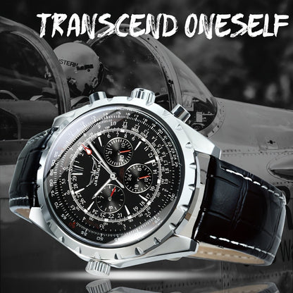 Men's Watch - 's Pilot Automatic Mechanical Multifunctional Sub-Dials, Week & 24H - product detail view 4